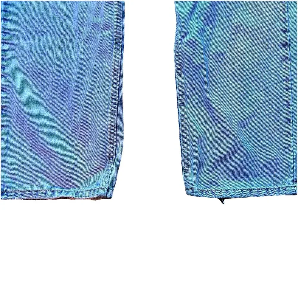 Levi's 505 Regular Fit Straight Leg Medium Stonewash Jeans Pants Men's 38x30